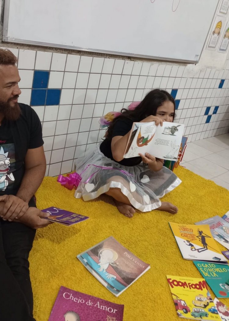 Cultura e Educação: Prefeitura de Floriano realiza projeto 'Biblioteca Viva' em escolas do município