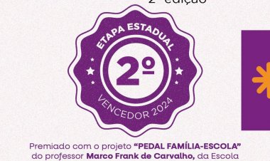 Floriano é destaque no prêmio Educador Transformador criado por um professor municipal