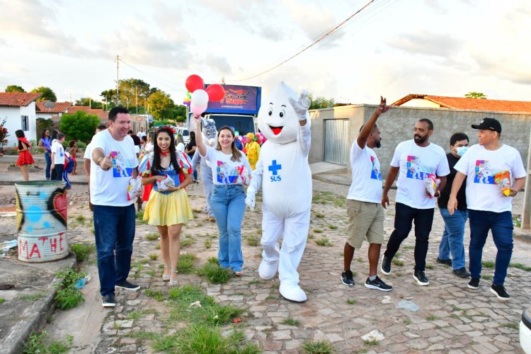 Saúde de Floriano promove carreata para conscientizar sobre Dia D de Vacinação contra a Gripe