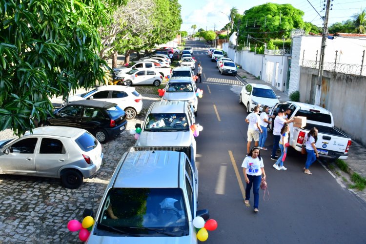 Saúde de Floriano promove carreata para conscientizar sobre Dia D de Vacinação contra a Gripe