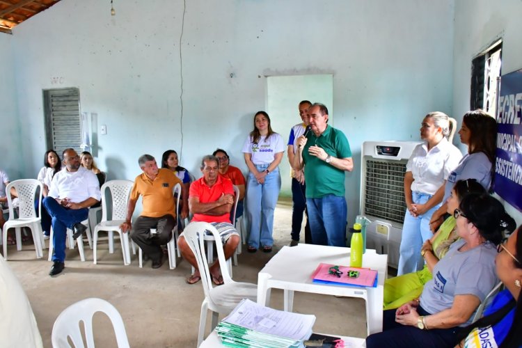 Prefeitura de Floriano realiza ação social no Assentamento Canela de Velho