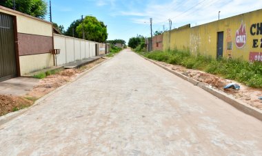 Ruas de Floriano são beneficiadas com pavimentação dos projetos ‘PLANMOB’ e ‘Avançar cidades’