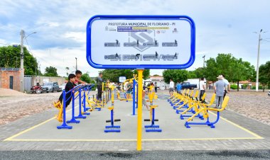 Floriano ganha nova Academia de Saúde no Bairro Tiberão