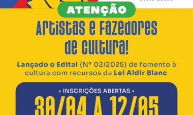 Cultura de Floriano lança edital para seleção de projetos da Lei Aldir Blanc 