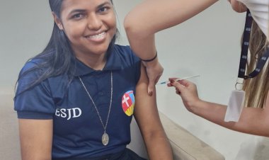 Saúde de Floriano realiza imunização para prevenir a gripe em comunidade escolar