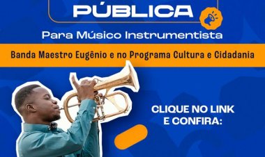 PMF divulga resultado preliminar do chamamento à Banda ‘Maestro Eugênio’ e programa ‘Cultura e Cidadania’