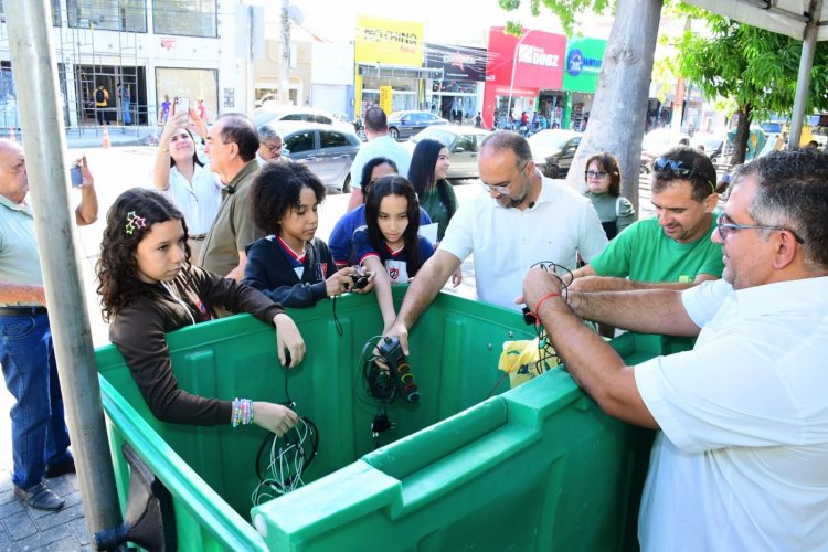Meio Ambiente: Prefeitura de Floriano realiza 'Dia D – Descarte Consciente'
