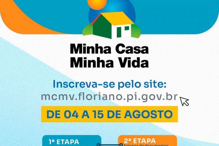 Prefeitura de Floriano lança edital de inscrições para o Programa Minha ...