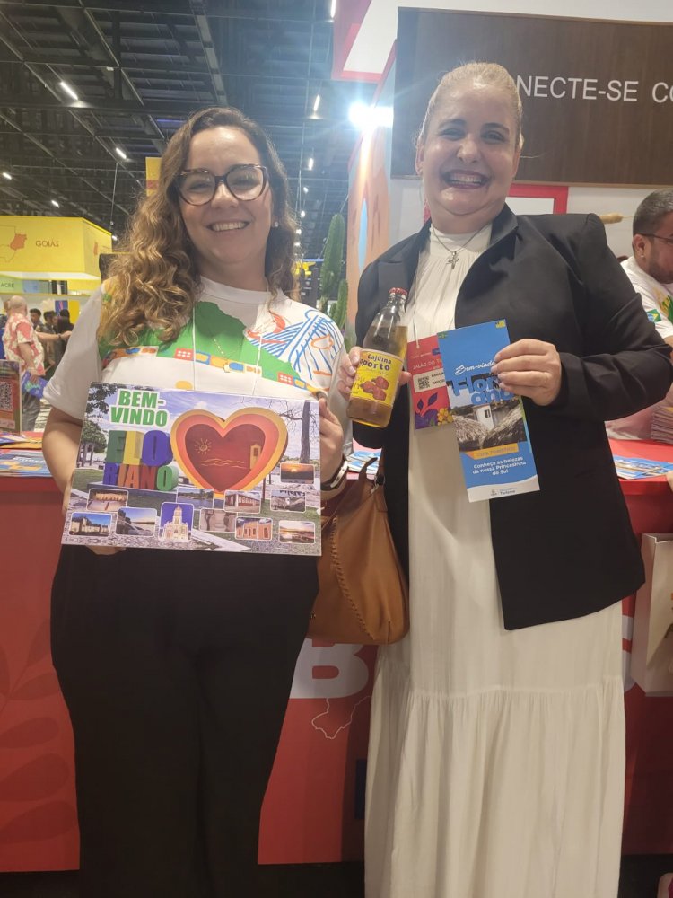 Prefeitura de Floriano marca presença no Salão Nacional do Turismo em São Paulo