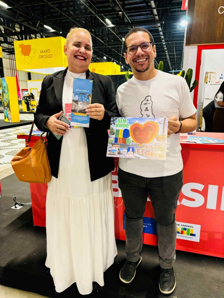 Prefeitura de Floriano marca presença no Salão Nacional do Turismo em São Paulo