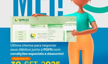 Prefeitura de Floriano alerta MEIs sobre prazo final para negociação de débitos