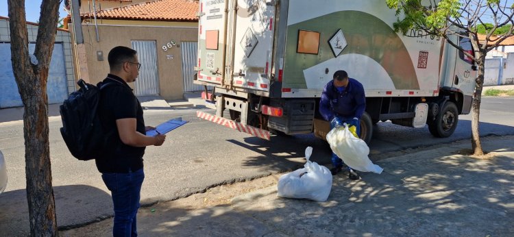 Prefeitura de Floriano realiza coleta segura de resíduos nas UBS’s, unindo saúde e meio ambiente