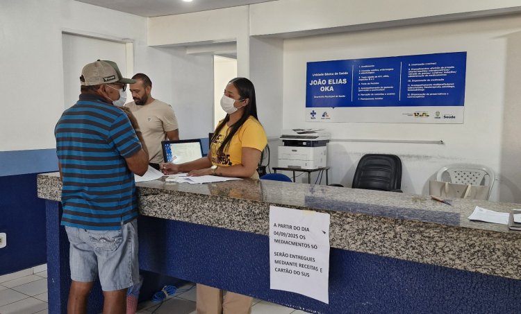 Prefeitura de Floriano realiza coleta segura de resíduos nas UBS’s, unindo saúde e meio ambiente