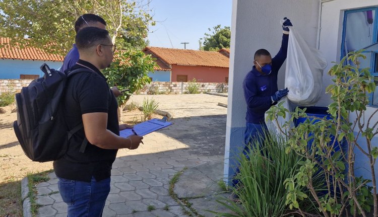 Prefeitura de Floriano realiza coleta segura de resíduos nas UBS’s, unindo saúde e meio ambiente