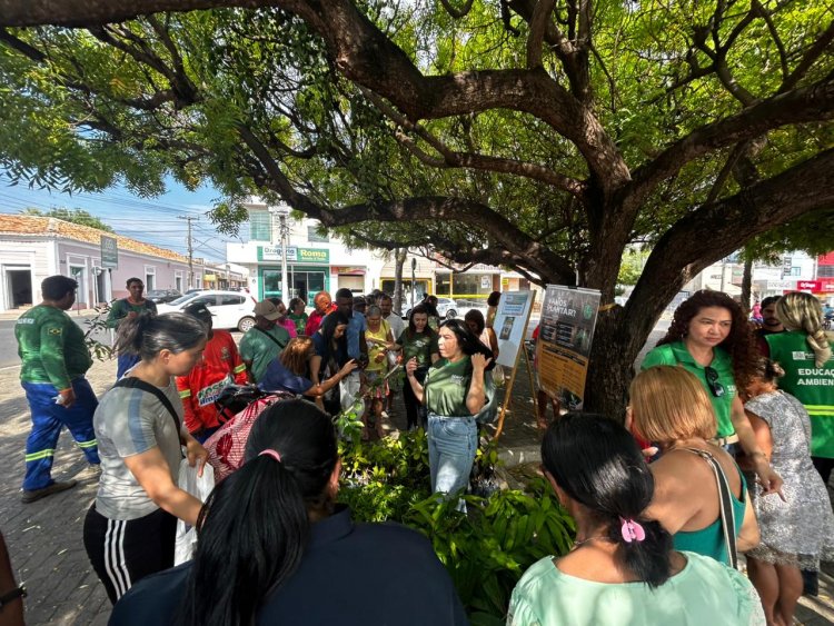 Prefeitura de Floriano celebra o Dia da Árvore com entrega de mudas à população