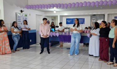 Prefeitura de Floriano realiza ação de saúde durante as campanhas Janeiro Branco e Janeiro Roxo