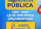 Prefeitura de Floriano convida a população para audiência pública da LDO 2027