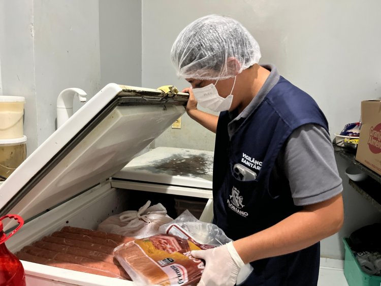 Vigilância Sanitária de Floriano inspeciona pizzarias e reforça orientações sobre segurança alimentar