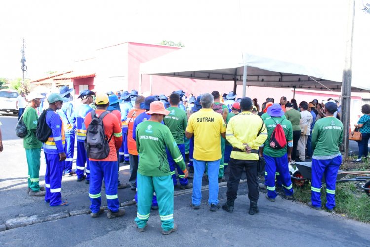 Infraestrutura: Prefeitura de Floriano lança projeto ‘Nosso Bairro é Limpeza’ 2026