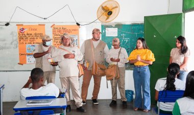 Secretaria de Saúde de Floriano leva ações de combate à dengue à escolas do município