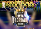 Copa Floriano 2026 é aberta no Estádio Tiberão com público, homenagens e goleada