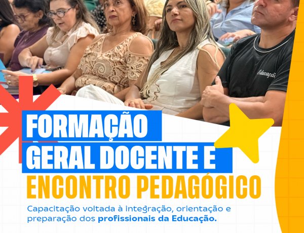 Prefeitura de Floriano capacita mais de 250 profissionais da educação em dois dias de imersão e planejamento