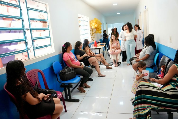 Agosto Dourado: Saúde de Floriano reforça ações de promoção e apoio ao aleitamento materno
