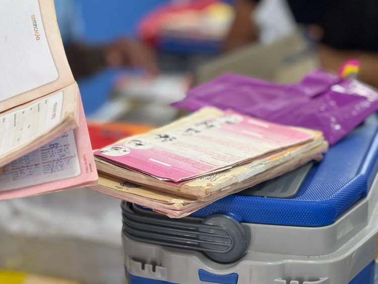 Saúde realiza ação de vacinação no Papa Pombo e reforça proteção de crianças e adolescentes